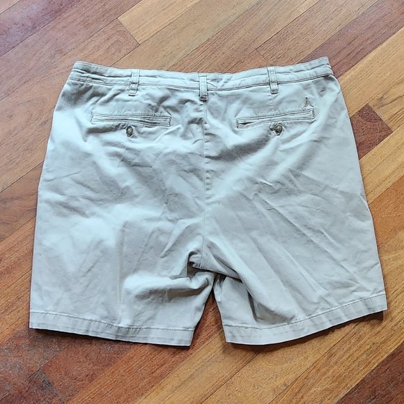 Nautica "The Deck Short - Classic Fit" Flat Front Shorts Size 40W - Picture 10 of 16